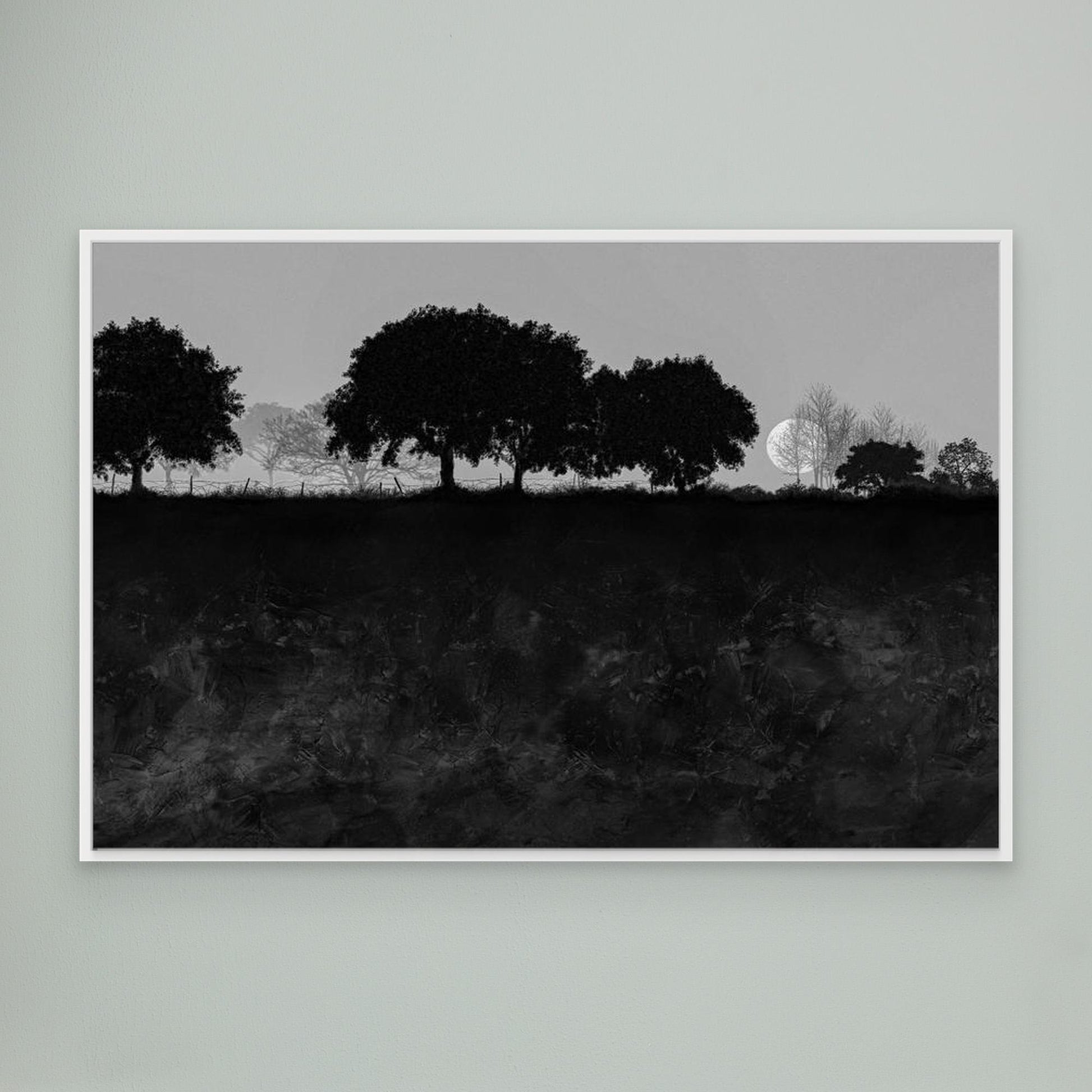 FULL MOON  by WalkinHISlight.art - Fine Art Canvases