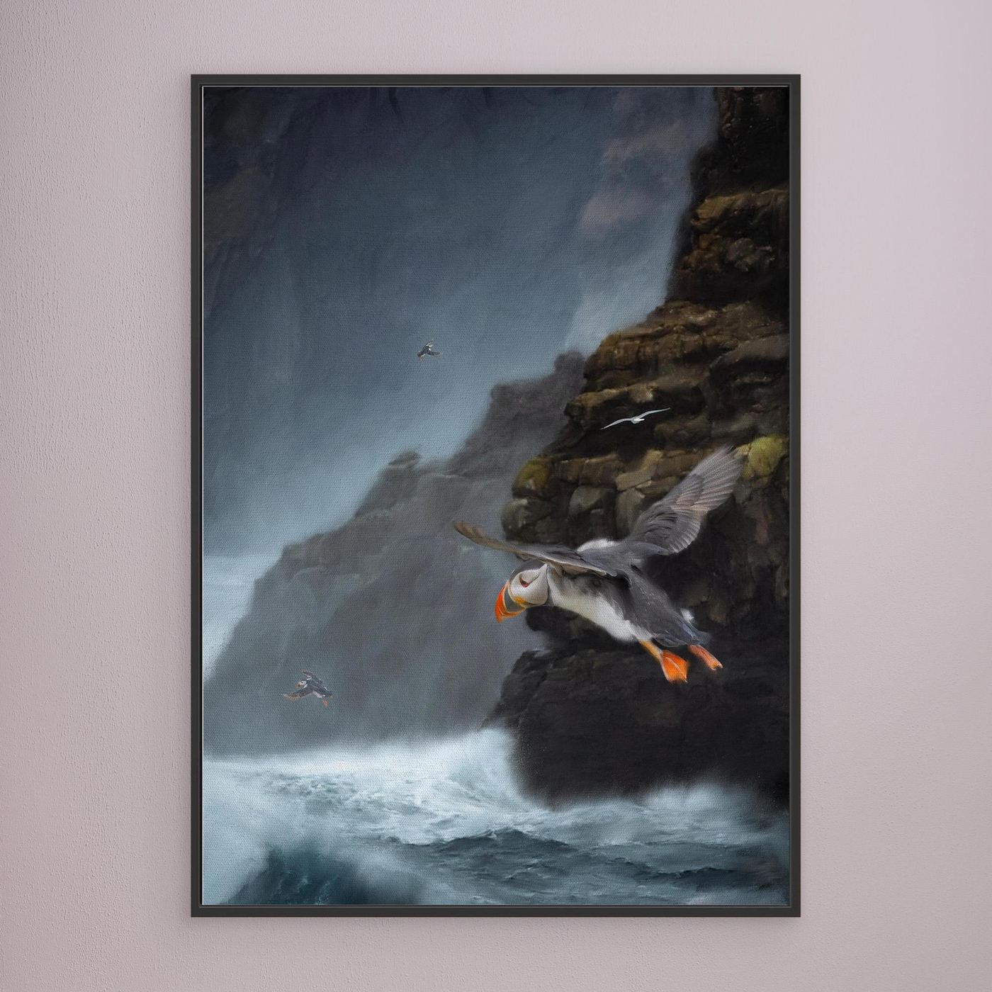 ROUGH LANDING  Walk In HIS Light | Fine Art Canvases