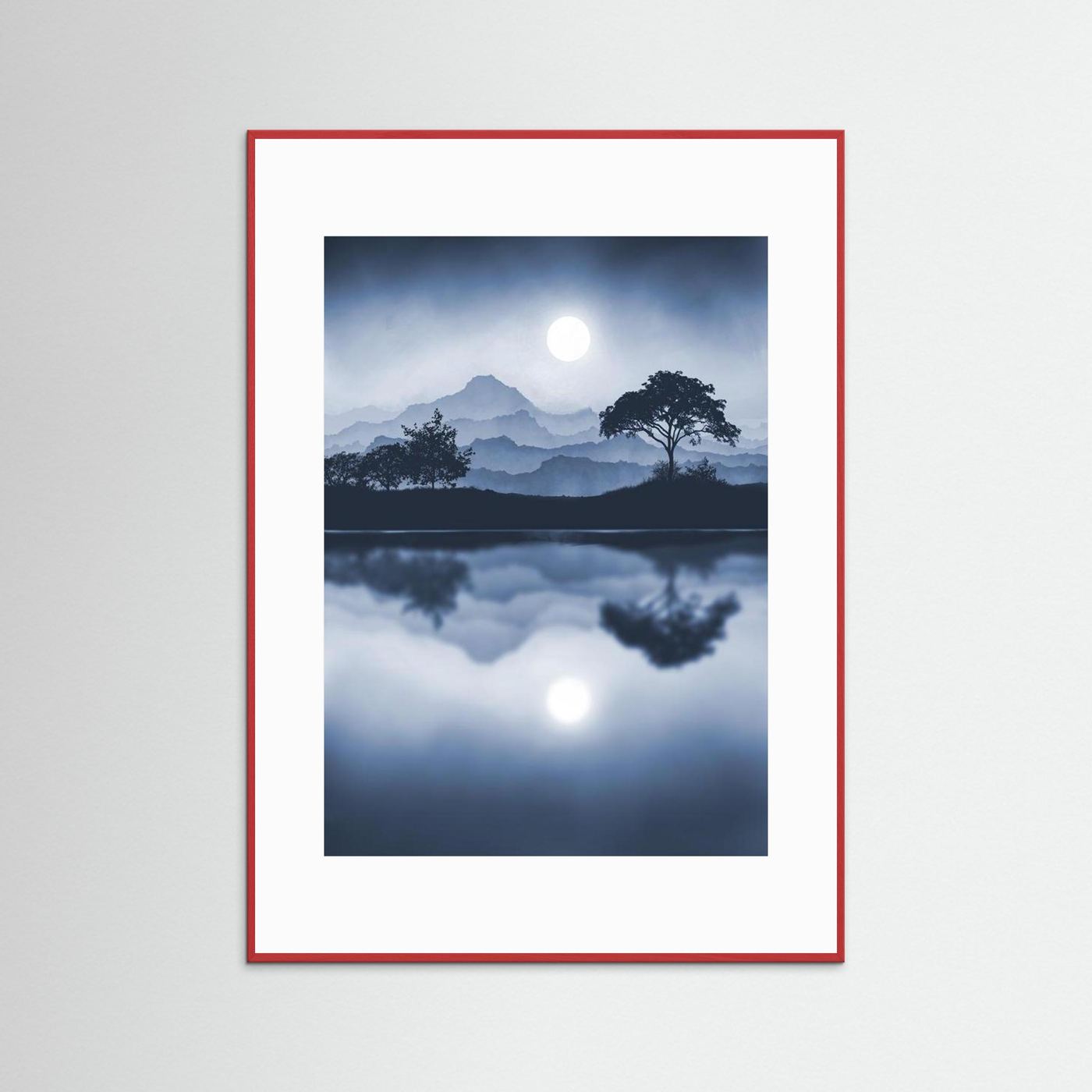 BLUE MOON  by WalkinHISlight.art - Fine Art Prints