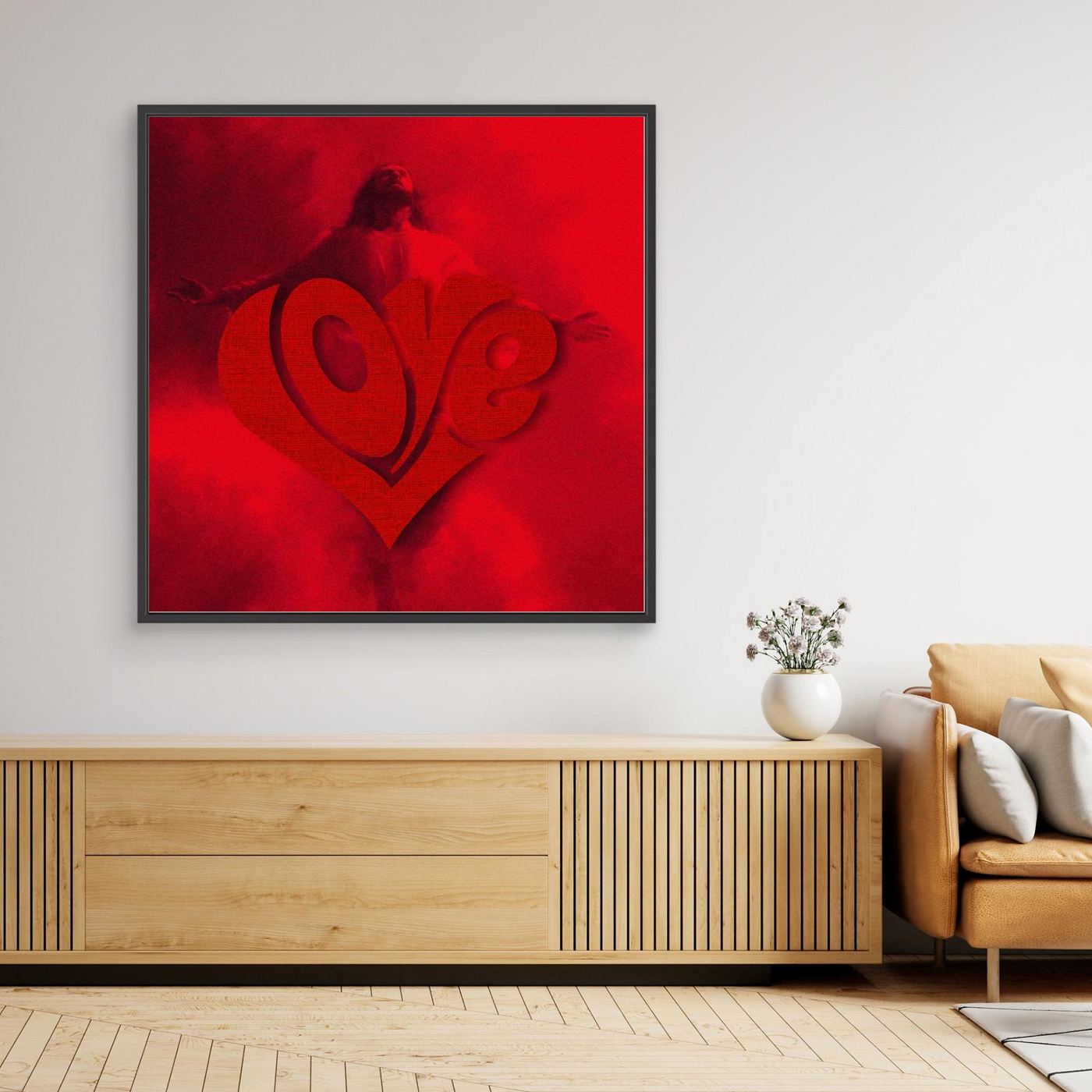 DIVINE LOVE  by WalkinHISlight.art - Fine Art Canvases