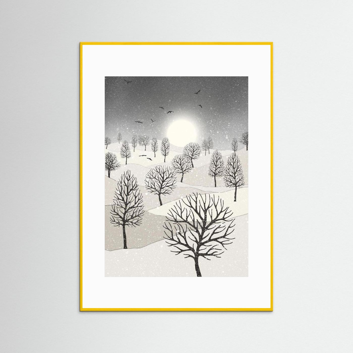 WINTER SUN  by WalkinHISlight.art - Fine ArtPrints