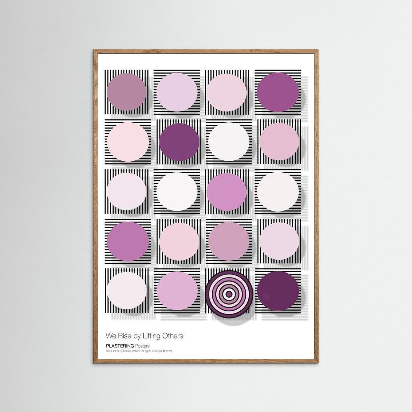WE RISE BY LIFTING OTHERS - D003 V4 by WalkinHISlight.art - Fine Art Printed Posters