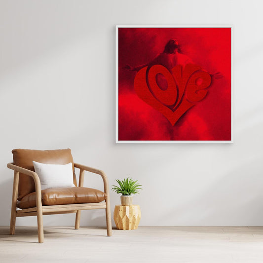 DIVINE LOVE  by WalkinHISlight.art - Fine Art Canvases