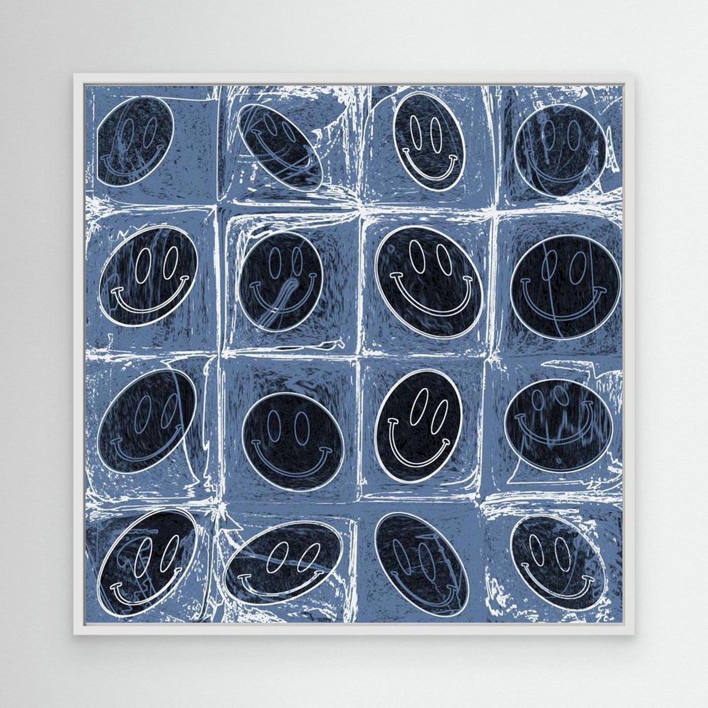 PSYCHADELIC SELFIES 'Blue'  by WalkinHISlight.art - Fine Art Canvases