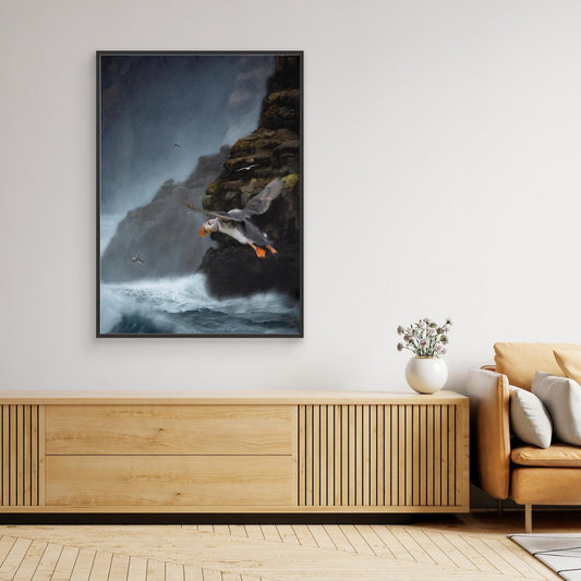 ROUGH LANDING  Walk In HIS Light | Fine Art Canvases