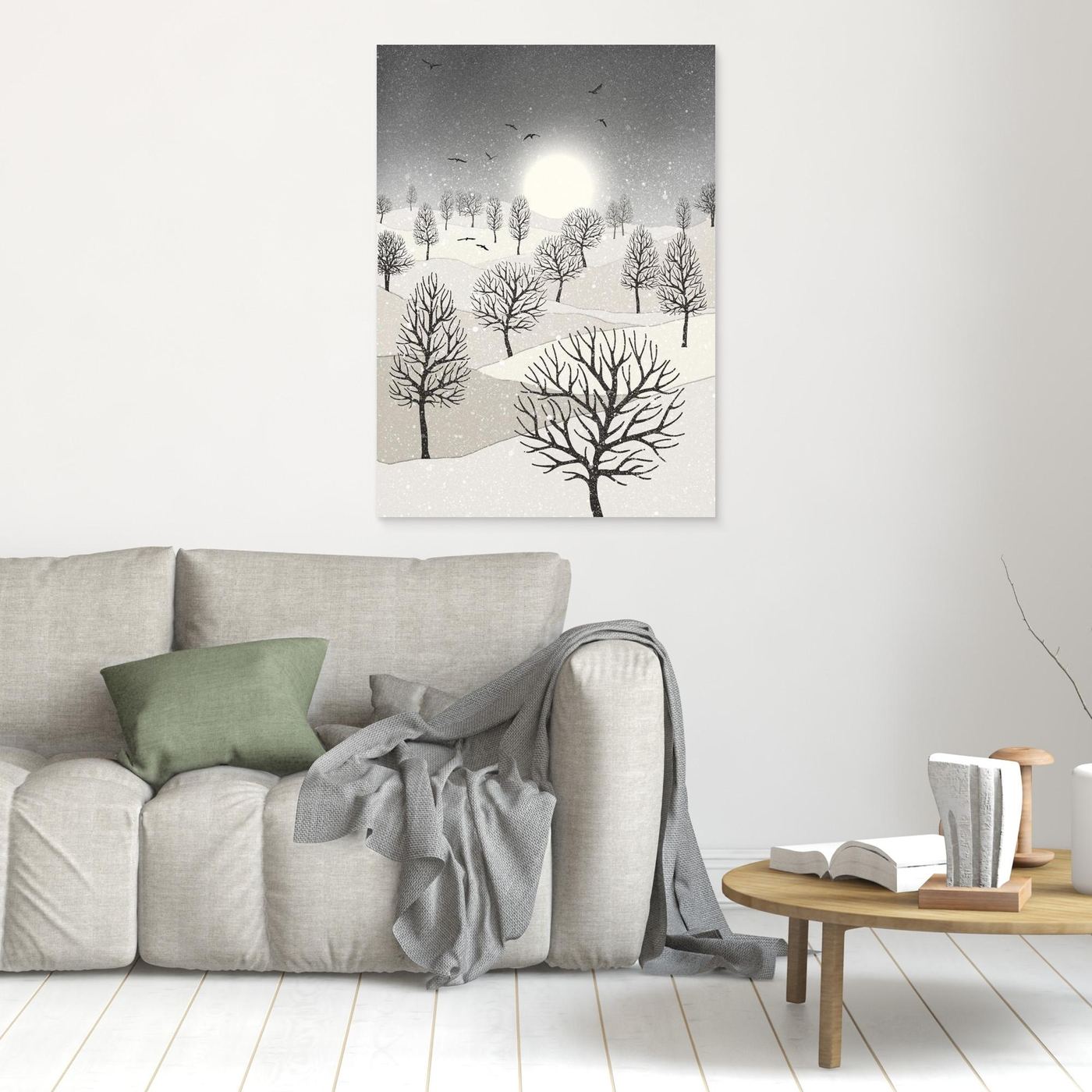 WINTER SUN  by WalkinHISlight.art - Fine Art Canvases