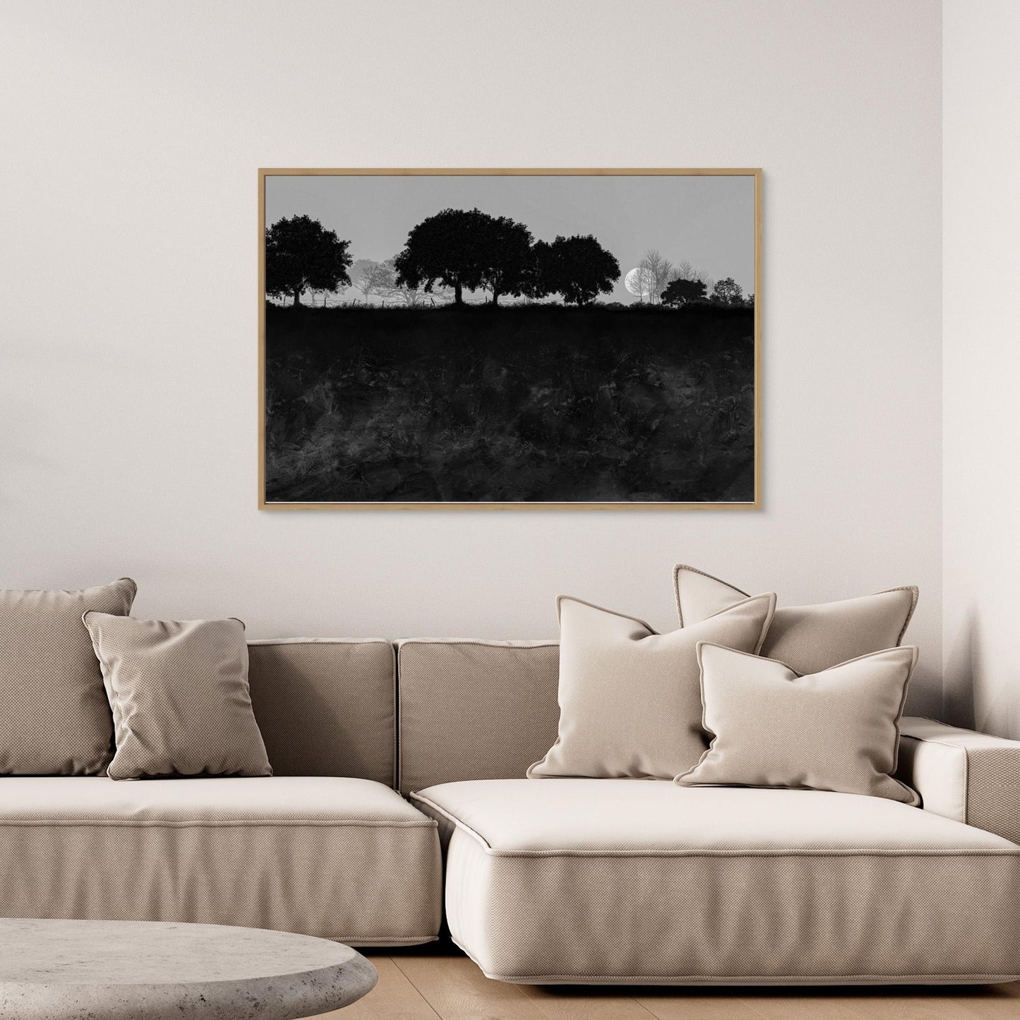 FULL MOON  by WalkinHISlight.art - Fine Art Canvases