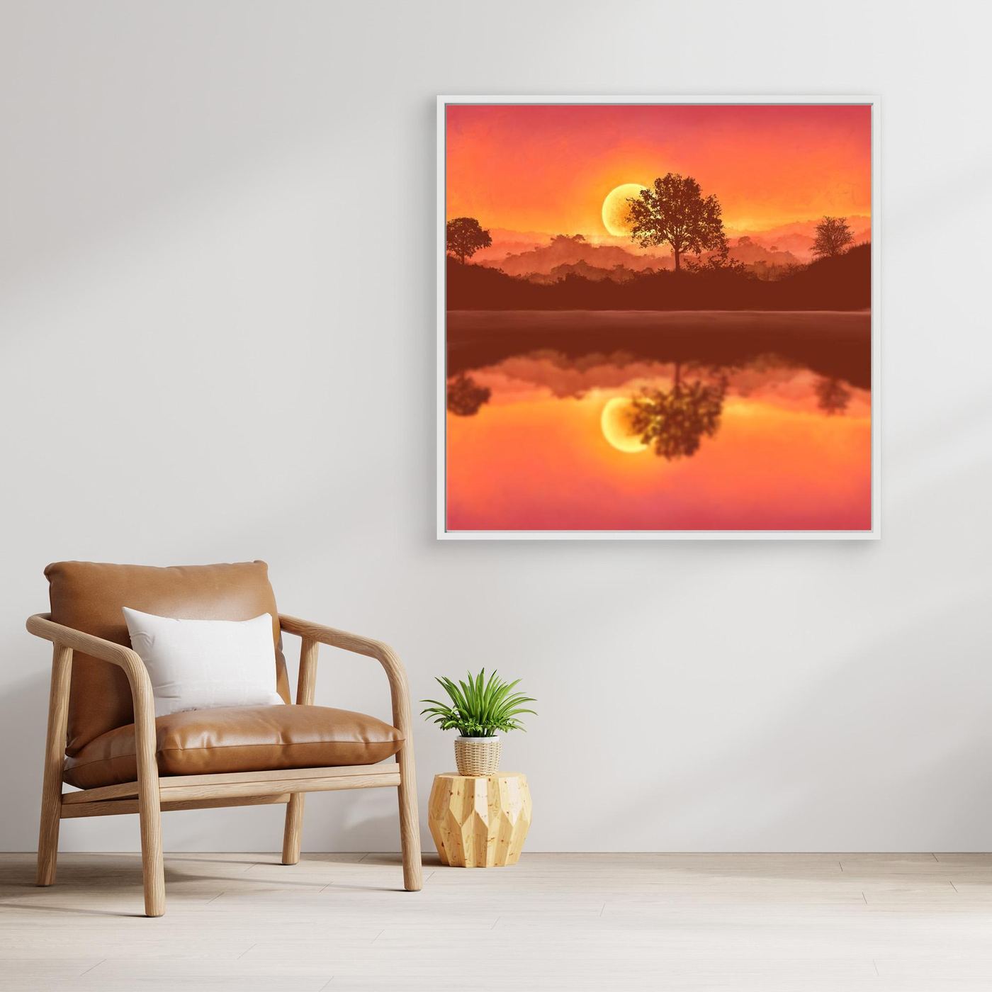 TANGERINE DREAM  by WalkinHISlight.art - Fine Art Canvases