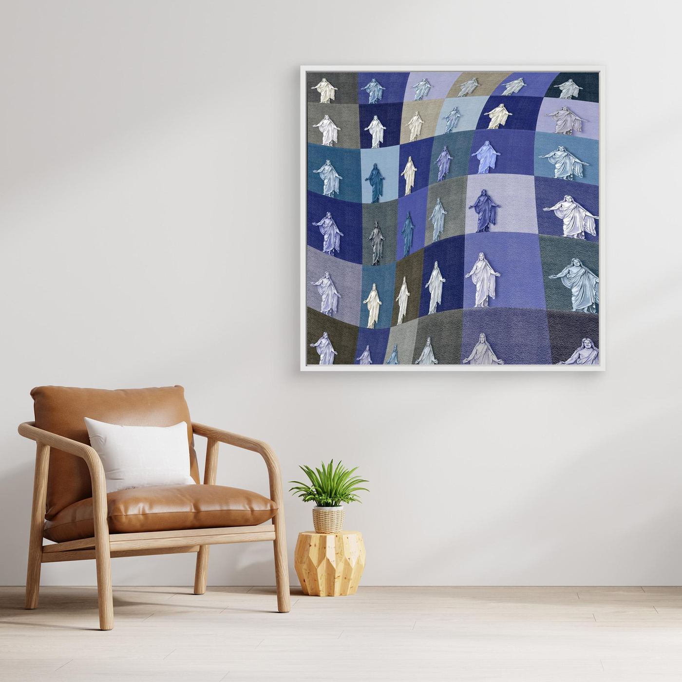 WOVEN INTO US 1  'Waves' by WalkinHISlight.art - Fine Art Canvases