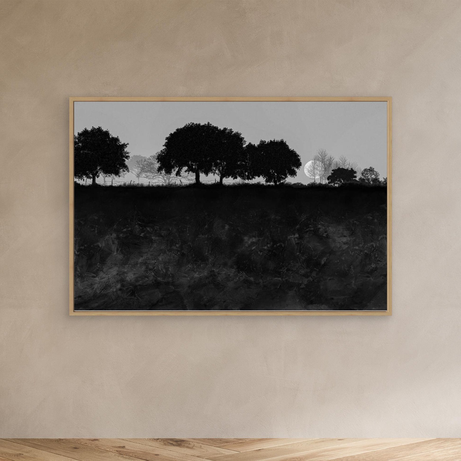FULL MOON  by WalkinHISlight.art - Fine Art Canvases