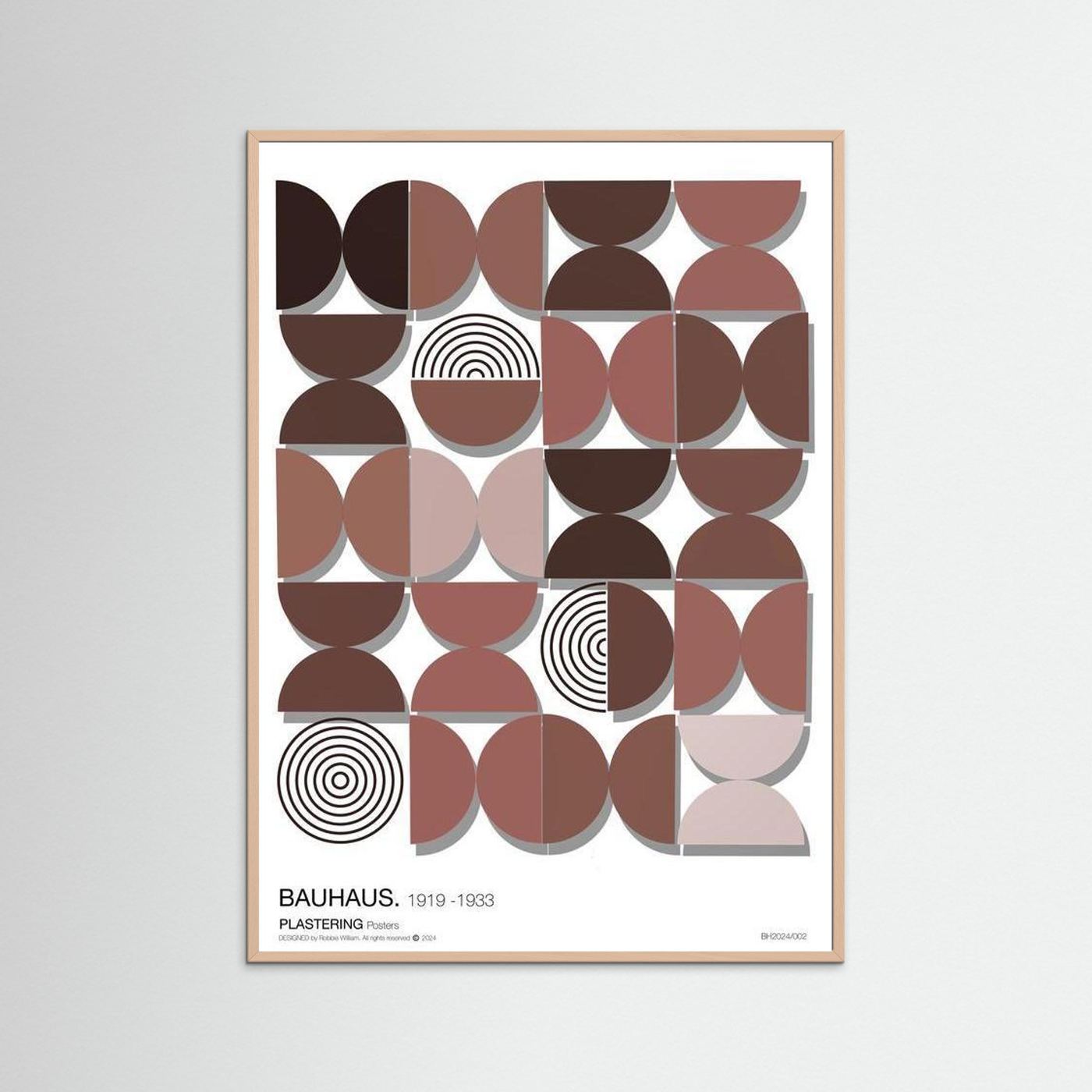 BAUHAUS 1919-1933 D002 V2 by WalkinHISlight.art - Fine Art Printed Posters