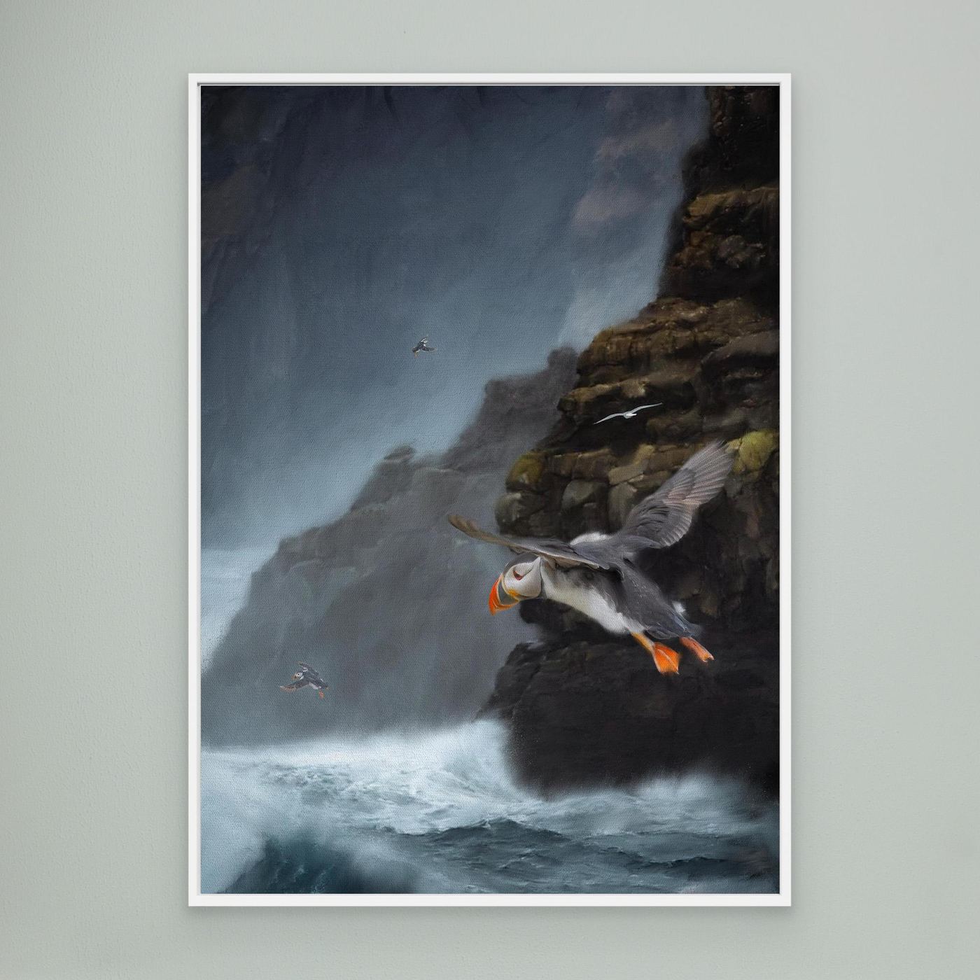 ROUGH LANDING  Walk In HIS Light | Fine Art Canvases