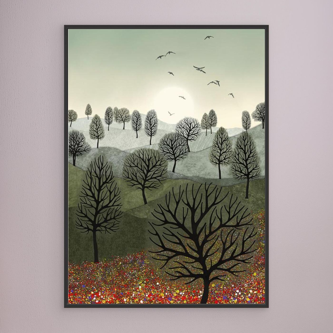 A SPASH OF COLOUR  by WalkinHISlight.art - Fine Art Canvases