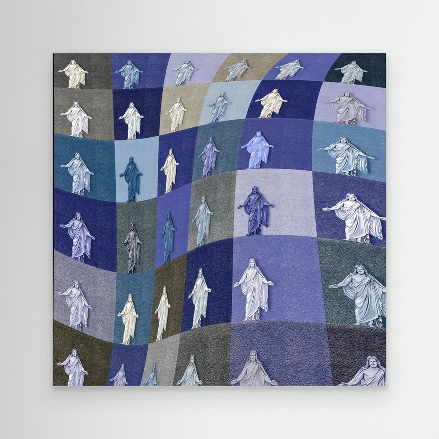 WOVEN INTO US 1  'Waves' by WalkinHISlight.art - Fine Art Canvases