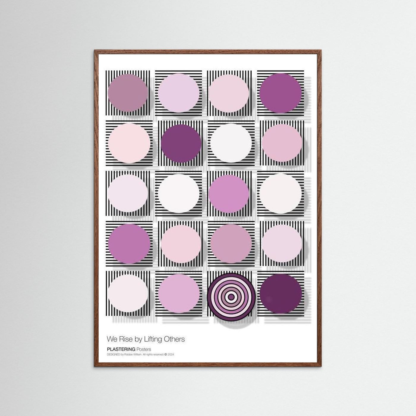 WE RISE BY LIFTING OTHERS - D003 V4 by WalkinHISlight.art - Fine Art Printed Posters