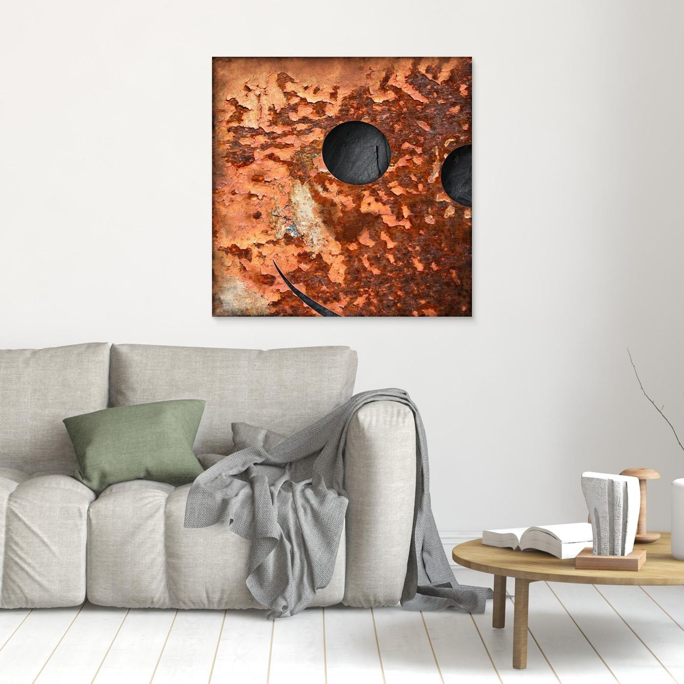 OLD RUSTY  by WalkinHISlight.art - Fine Art Canvases