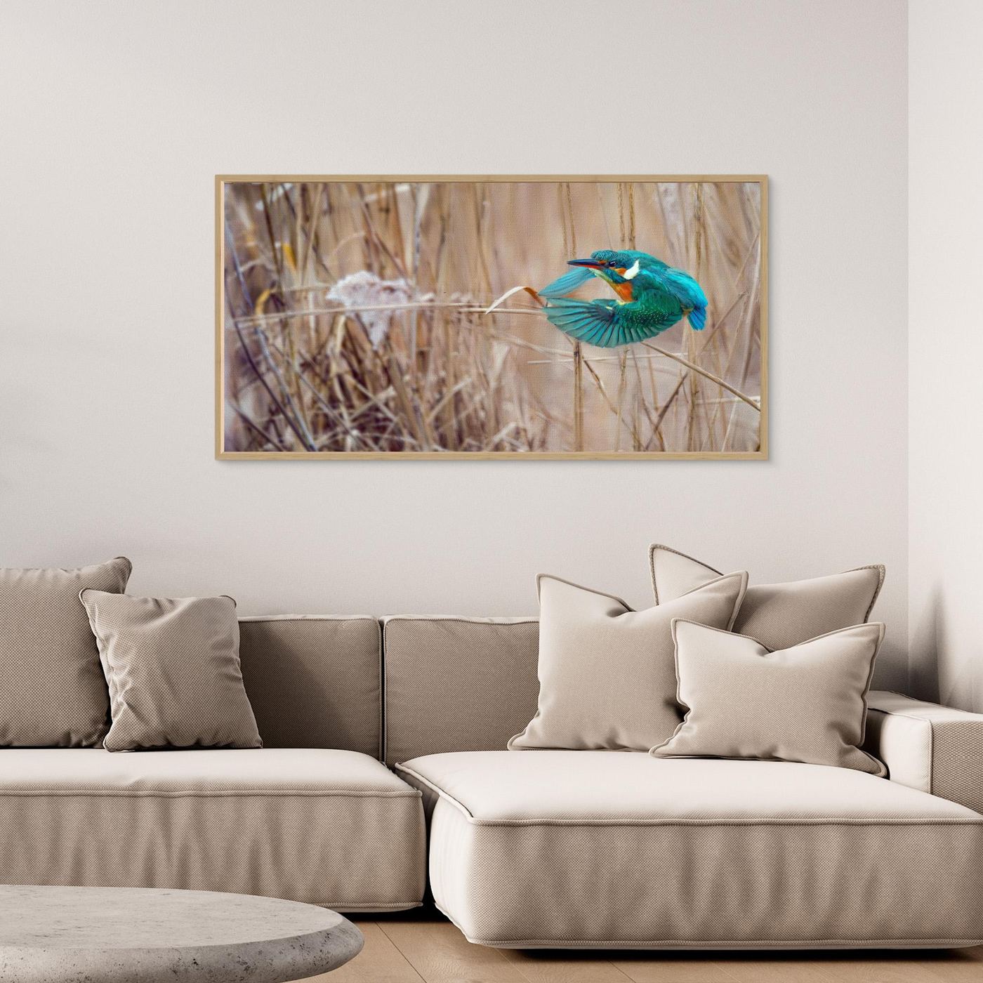 JET BLUE Walk In HIS Light | Fine Art Canvases