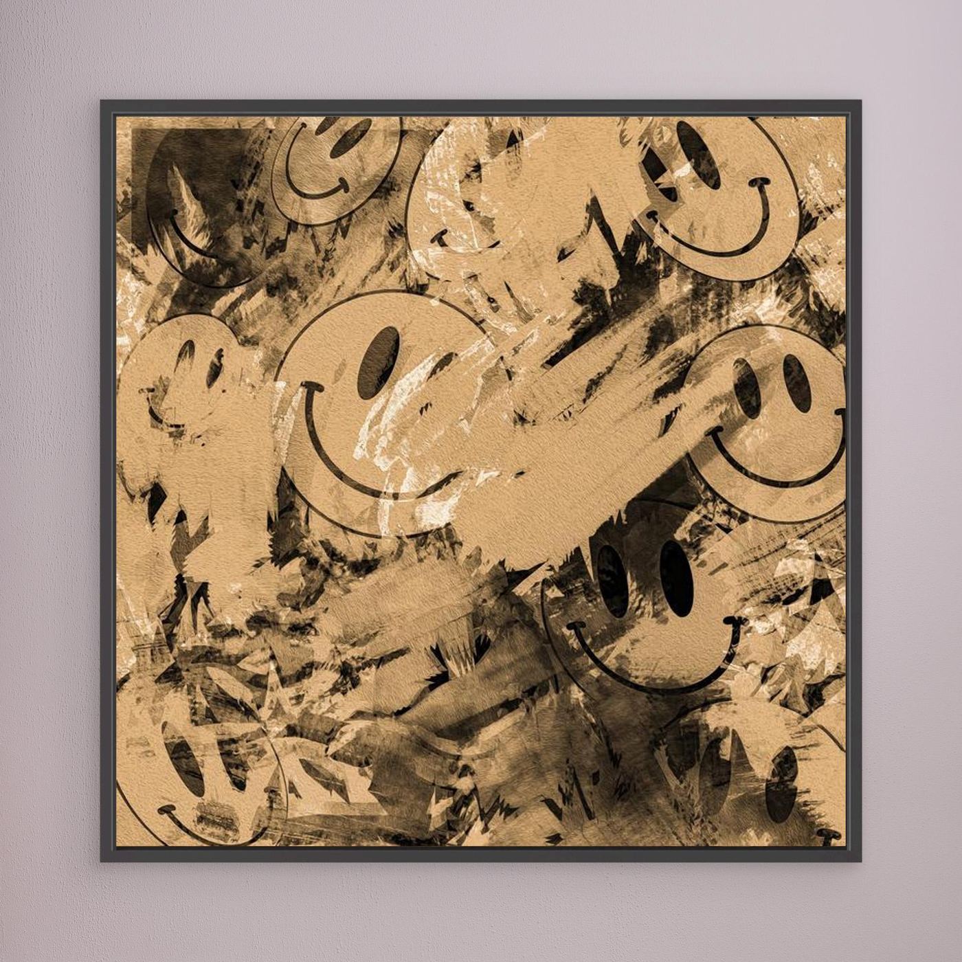 PEEK A BOO 2 'Sepia' by WalkinHISlight.art - Fine Art Canvas