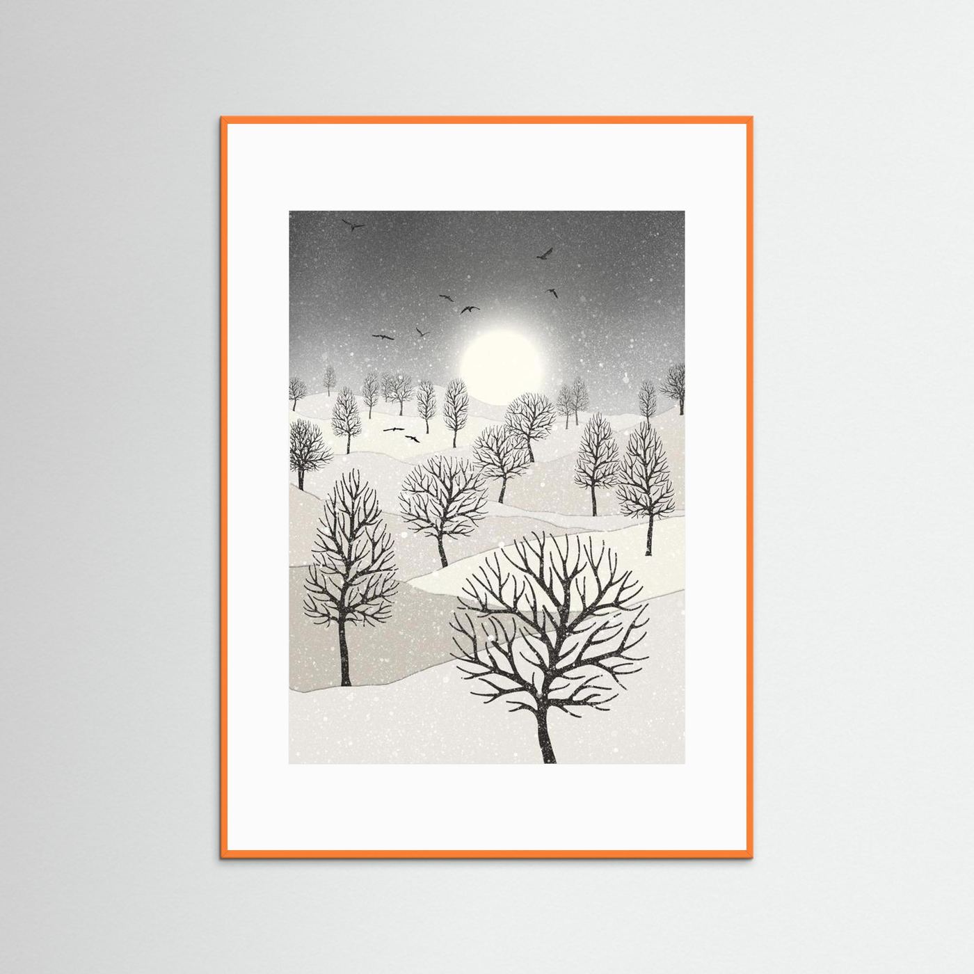 WINTER SUN  by WalkinHISlight.art - Fine ArtPrints