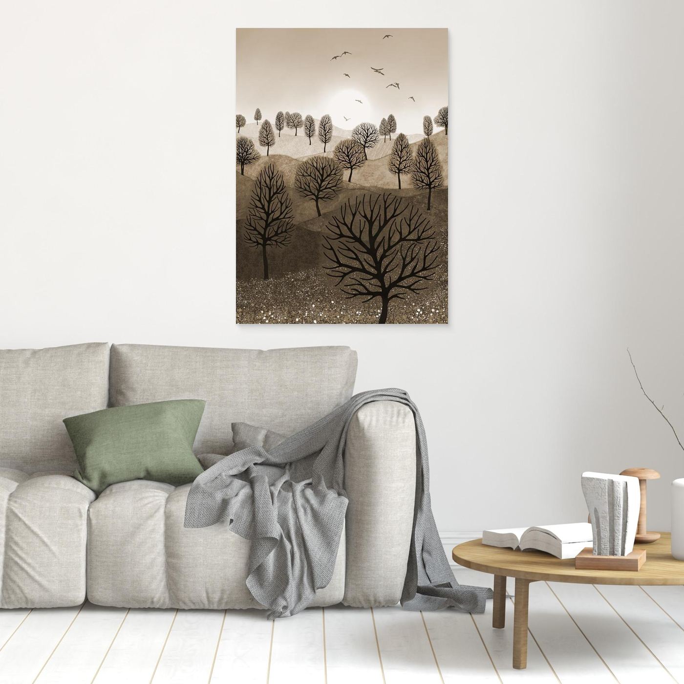A SPLASH OF COLOUR 'Sepia'  by WalkinHISlight.art - Fine Art Canvases