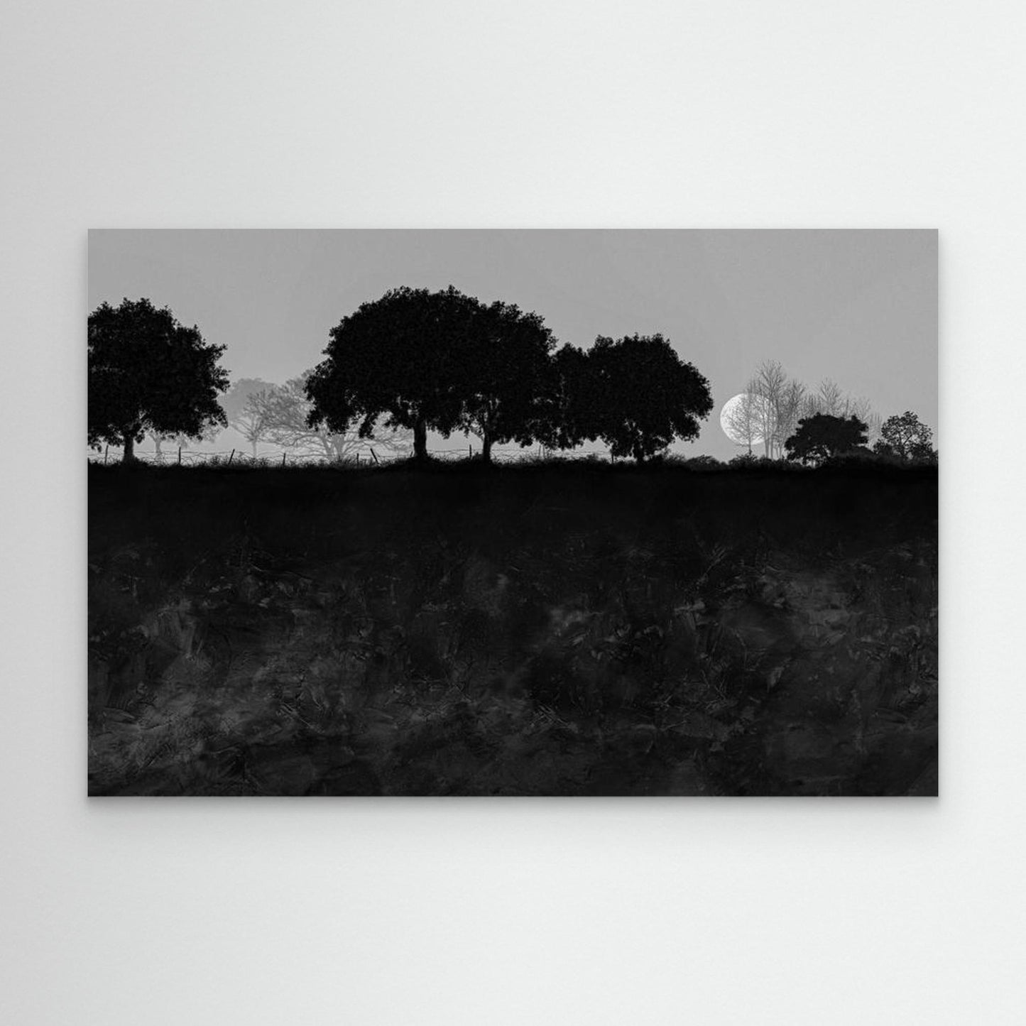 FULL MOON  by WalkinHISlight.art - Fine Art Canvases