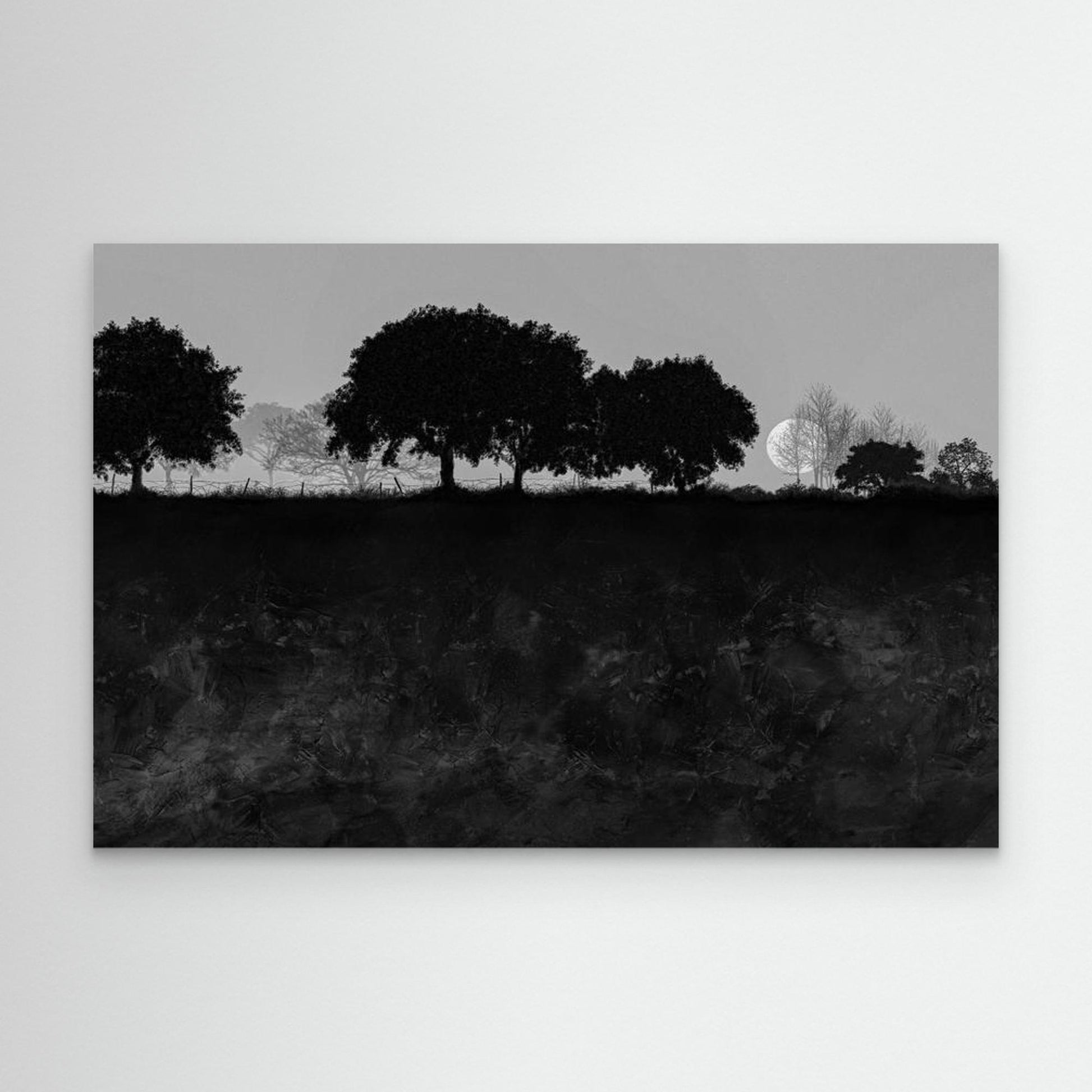 FULL MOON  by WalkinHISlight.art - Fine Art Canvases